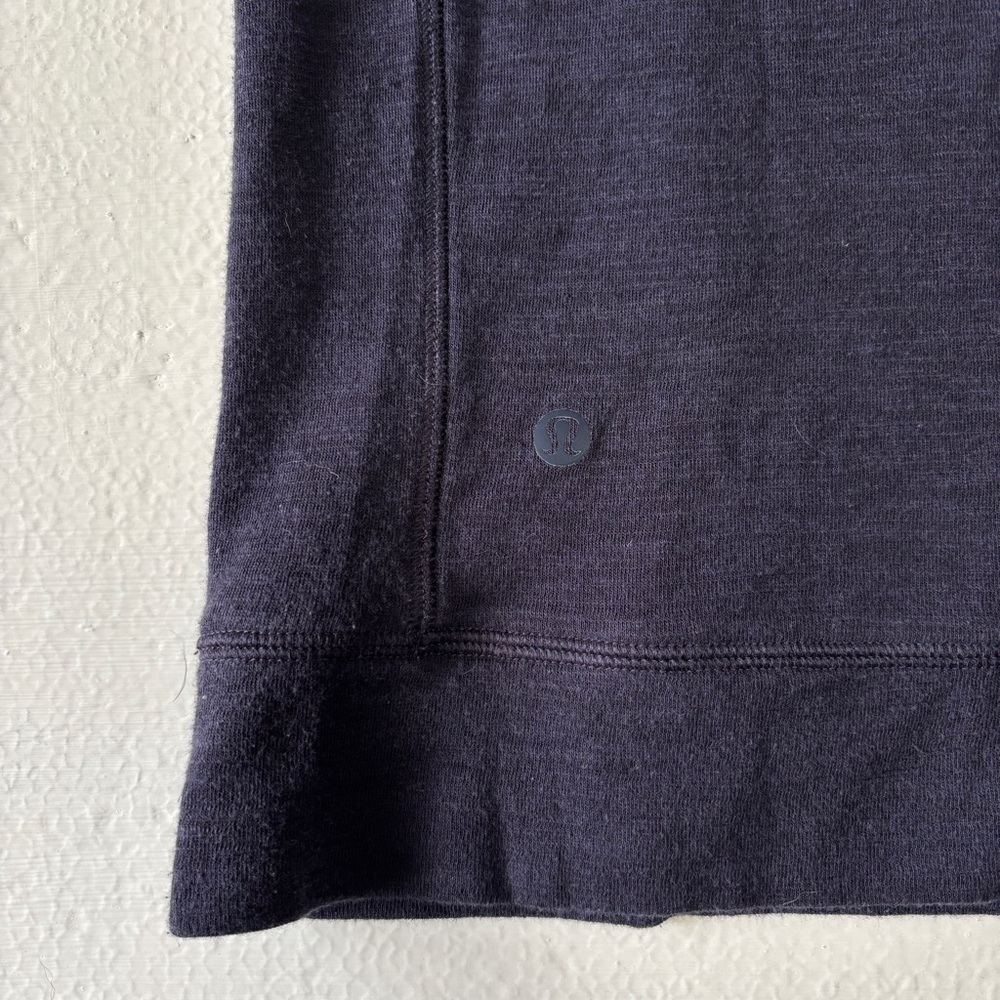 Lululemon More Than Modal Hoodie Midnight Navy Size 6 - Style Number: W3AI2S - Picture 10 of 12